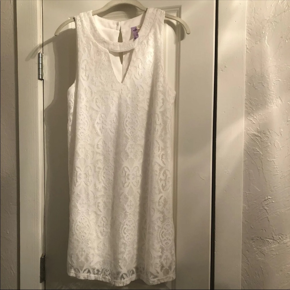 White dress